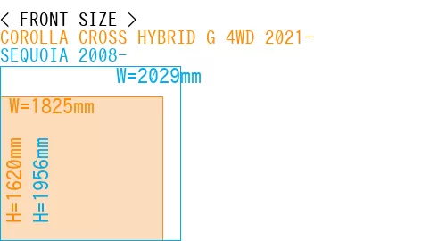 #COROLLA CROSS HYBRID G 4WD 2021- + SEQUOIA 2008-